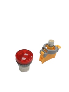 ไฟแสดงสถานะอุปกรณ์ A2L 22 มม. แบบเปลี่ยนสีได้ หัวกลม ตัวเรือนพลาสติก LED IP65 DC24V - Product Image 2