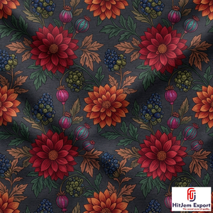 Tela de Poliéster Suave Personalizada con Impresión Digital, Material Textil Premium para Prendas de Vestir, Servicio de Fabricación de Moda - Product Image 1