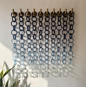 Cadena decorativa de resina de alta calidad, diseño de lujo, colorida, cadena de resina para decoración de pared, disponible en todos los tamaños. - Product Image 3