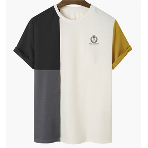 เสื้อยืดผู้ชายดีไซน์โดดเด่น ทรงหลวม พิมพ์ลาย ราคาส่ง สินค้ามาใหม่ ผ้าฝ้าย 100% แห้งเร็ว - Product Image 1