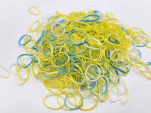 [Fabriqué en Corée] Élastiques à cheveux en TPU haute élasticité, non toxiques, en bouteille (certifiés KC et OEKO-TEX / OEM et ODM disponibles) - Product Image 3