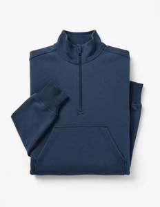 Sweat-shirts à capuche pour femmes en coton 100% de qualité supérieure, coupe ample, épais, respirants, doublés, pour l'hiver, avec col montant et impression en relief - Product Image 3