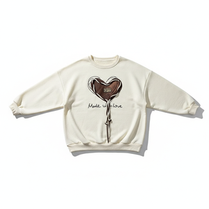 <b>Women</b> Sweatshirt Oversized Embroidered Waterproof Windproof Quick Dry Custom OEM Wholesale - Product Image 1