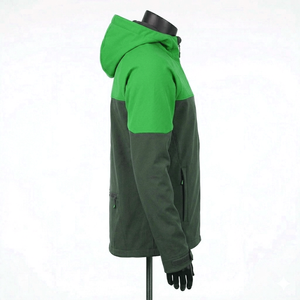High Quality Wholesale Men's Lightweight Softshell <b>Jacket</b> Windbreaker Waterproof Warm <b>Fleece</b> <b>Lined</b> Soft Shell for Outdoor Hiking - Product Image 2