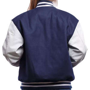 Veste universitaire pour femmes pour le lycée avec un design uni tendance, veste décontractée chaude pour l'hiver pour les filles et pour tous les jours - Product Image 3