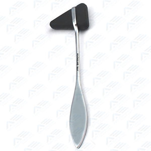 เครื่องมือผ่าตัดแบบใช้มือเปลี่ยนอุปกรณ์ทันตกรรมพื้นฐานค้อนสะท้อนระบบประสาทมีเครื่องหมาย CE ทองเหลือง - Product Image 3