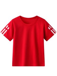 Camiseta Deportiva para Niños 100% Poliéster de Secado Rápido, Transpirable, de Alta Calidad, Ropa Deportiva Informal para Niños, Logotipo Personalizado - Product Image 4