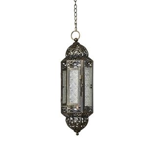 Lampe suspendue en métal bohème, géométrique, découpée au laser, luminaire décoratif pour la maison - Product Image 3