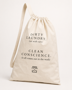 Cotton <b>Laundry</b> Bag 56x71cm 220 GSM Natural Custom Logo Printed <b>Storage</b> Bag Wholesale OEM ODM Private Label Manufacturer Bulk B2B - Product Image 4
