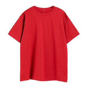 T-shirt en coton uni pour homme, tissu doux, respirant et léger, manches courtes, col rond, vêtement décontracté pour impression, vente en gros - Product Image 5