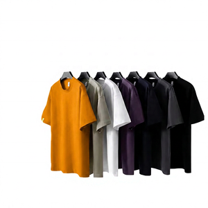 เสื้อยืดแขนสั้นผู้ชาย สีพื้น คอกลม ทรงปกติ สวมใส่สบาย ผ้าฝ้ายเจอร์ซีย์ถัก 100% ดีไซน์เรียบ - Product Image 6