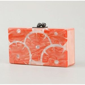 Bolso de Mano de Resina de Cristal de Lujo para Fiesta de Bodas, Accesorio de Moda para Damas - Product Image 2