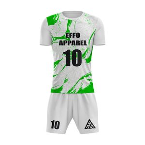 Uniforme de Práctica de Fútbol de Alta Calidad 100% Poliéster para Niños, de Secado Rápido, Transpirable, Moderno y para Equipos - Product Image 2