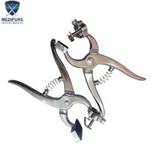 Pince à tatouer vétérinaire de qualité médicale en acier inoxydable, outil d'identification des marques auriculaires du bétail, instruments vétérinaires - Product Image 3