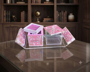Ensemble d'encensoirs MOP, design floral rose, diffuseur d'aromathérapie, boîte cadeau, utilisation toute saison - Product Image 1