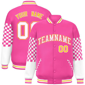 High Quality Wholesale Embroidery Letter Varsity <b>Jacket</b> Suitable for Team Uniforms - Product Image 1