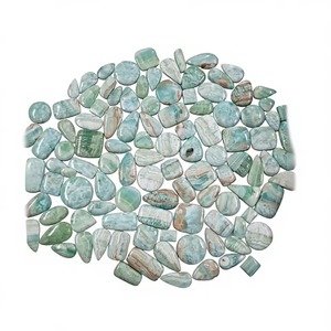 Lote de Cabujones de Calcita Natural del Caribe, Lote de Gemas de Calcita del Caribe, Lote de Gemas de Calcita al por Mayor para la Fabricación de Joyas - Product Image 1