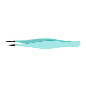 Pinzas de Acero Inoxidable para Cejas, Punta Inclinada y Puntiaguda, Pinzas para Extensión de Pestañas, Fabricadas en Fábrica, Venta al por Mayor, Calidad Premium - Product Image 5