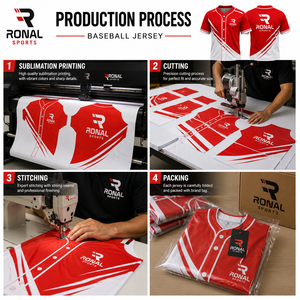 Camiseta de Béisbol Personalizada al por Mayor de Primera Calidad con Logotipo de Equipo, Cuello Redondo, Unisex para Adultos, Totalmente Sublimada con Patrón a Cuadros - Product Image 5