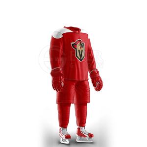 OEM Service by <b>Plain</b> Factory Direct Adjustable Rate Unique Design Top Manufacturer for Ice Hockey Uniform - Product Image 3