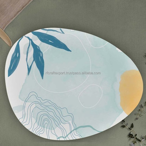 Style coréen moderne luxe MDF liège navires Plaid étanche pour mariage Table à manger personnalisé personnalisable texte Photos maison - Product Image 6