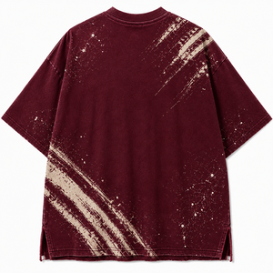 เสื้อยืดโอเวอร์ไซส์ลายกราฟิกขายส่ง โรงงานผลิตเสื้อยืดสตรีทแวร์โลโก้สั่งทำ - Product Image 2