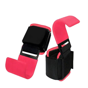 Lifting Hooks Heavy Duty Gym Hooks Wrist Support for Deadlift Weightlifting Training Strong Grip OEM Bulk Supply - Product Image 3