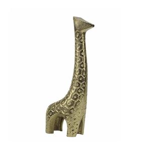 Modern Gold Elephant Sculpture Statue Heavy Solid Cast Aluminum Stylish Showpiece Suitable for Living Room Study or Office <b>Desk</b> - Product Image 4