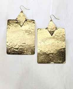 Pendientes de Latón de Diseño Exclusivo, Muy Solicitados, Unisex, Ideales para Vestir de Noche, Disponibles al Mejor Precio del Mercado - Product Image 3