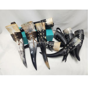 แก้วน้ำวีกิ้งทำจากเขาควายขัดเงา เป็นมิตรกับสิ่งแวดล้อม ของขวัญยุคกลางแบบธรรมชาติ ของขวัญสุดพิเศษสำหรับผู้ชาย ขายส่ง - Product Image 5