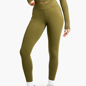Leggings Personalizados para Mujer, Tela Suave, Pantalones de Gimnasio Elásticos, Ropa Deportiva, Fabricante de Marca Privada, Suministro al por Mayor - Product Image 6