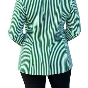 Blazer Sororité Vert Rose Noir pour Femme – Veste de Costume Formelle Colorée avec Patch Brodé – Tenue de Bureau Tendance et Professionnelle - Product Image 6