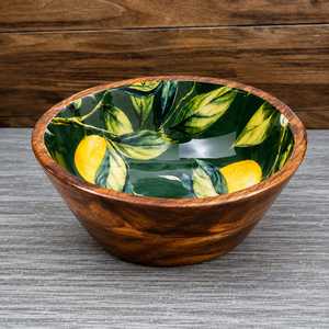 Bol décoratif en bois moderne, style tropical, pour la cuisine, vente en gros - Product Image 1
