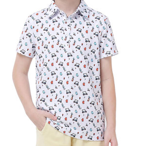 Chemises de golf pour hommes, douces et confortables, en coton, idéales pour les voyages, en vente en gros - Product Image 1