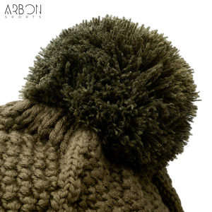 Bonnet unisexe décontracté en tricot côtelé épais, fait main, vert olive uni, facile à porter, nouvelle collection, best-seller, au meilleur prix - Product Image 5
