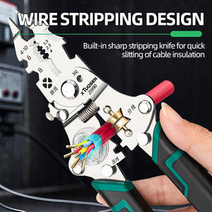 <span class=keywords><strong>Pince</strong></span> Électricien Pliante Multifonction pour Mesure, Coupe et Sertissage de Fils avec Support OEM Personnalisé - Product Image 2