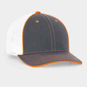 Gorra Trucker de Malla Verde y Blanca, 6 Paneles, Ajustada, Unisex, Casual, Primavera Verano, Color Sólido, Transpirable, Impermeable, para Adultos, Estilo Béisbol Urbano - Product Image 5
