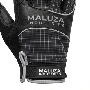 Anti Slip Padded Palm Mechanic Work <b>Gloves</b> Heavy Duty Flexible Touchscreen <b>Moisture</b>-Wicking Latex-Free Polyester <b>Gloves</b> - Product Image 3