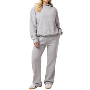 2026ชุดวอร์มมีฮู้ดกางเกงสเวตเชิ้ตมีฮู้ดสำหรับผู้หญิงชุดวอร์มเสื้อลำลองสำหรับใส่เล่นกีฬา - Product Image 6