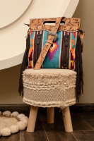 Nouveau sac à bandoulière personnalisé en cuir véritable avec sangle usinée à la main et sac à main à poignée usinée à la main pour femmes