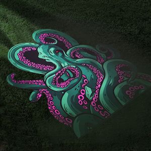 Tappeto da bagno in microfibra assorbente a forma di polpo con base antiscivolo, decorazione unica per le vacanze, idea regalo - Product Image 3