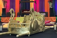 Doli — fête de mariée en laiton, aiguilles décoratives, métal, traditionnelle, indienne, décoration de mariage, vintage