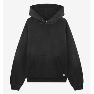 Dernier design, haute qualité, prix attractif, sweat à capuche pour homme effet délavé soleil, logo personnalisé, sweat à capuche tendance effet délavé soleil pour garçons - Product Image 5