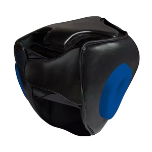 Full-Covered Thickened Leather Boxing <b>Head</b> Guard Adult Karate Muay Thai <b>Training</b> <b>Head</b> Protector Gym Taekwondo Guard - Product Image 2