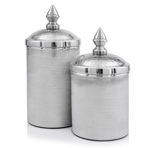 Juego de Recipientes Decorativos para Cocina con Acabado de Cobre Antiguo y Tapas, en Venta a Precio de Mayoreo - Product Image 3
