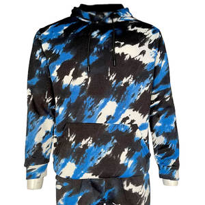 Ensemble de survêtement camouflage personnalisé : sweat à capuche et pantalon de jogging assortis, tenue de sport décontractée deux pièces style streetwear - Product Image 6