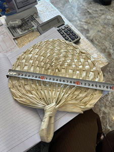 Abanico de mano de bambú al por mayor de primera calidad, la mejor opción para decoración de paredes y eventos temáticos tropicales, duradero - Product Image 5