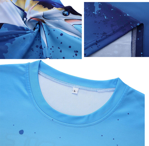 Camisas de Pesca de Manga Larga para Hombre con Logotipo Personalizado, Nuevo Estilo, Ropa de Pesca de Poliéster para Adultos, Más Vendidas - Product Image 4