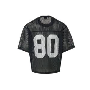 Maillot de football américain personnalisé en polyester de haute qualité, respirant, avec logo brodé et imprimé, séchage rapide, vente en gros OEM - Product Image 3