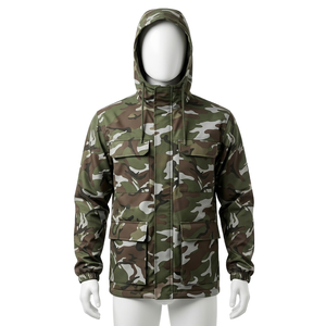 Vêtements de chasse de haute qualité personnalisés, veste de pêche et de chasse imperméable et isolée pour l'automne et l'hiver - Product Image 5